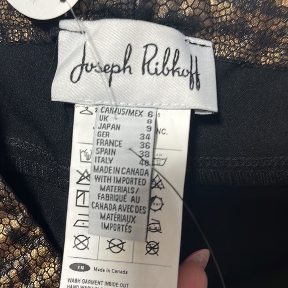 Joseph Ribkoff — jegging leather pant size 6 - Picture 3 of 5